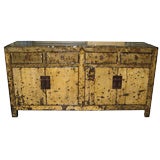 Chinese Cream Color Lacquered Buffet
