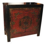 Antique Painted Mongolian Chest