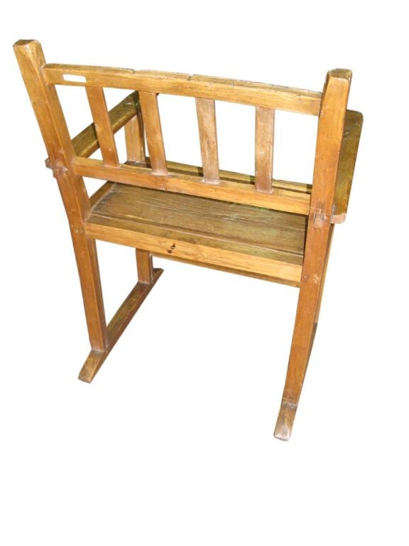 19th Century Molave Wood Kitchen Chair 1
