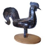 Antique Rooster Copper Weathervane