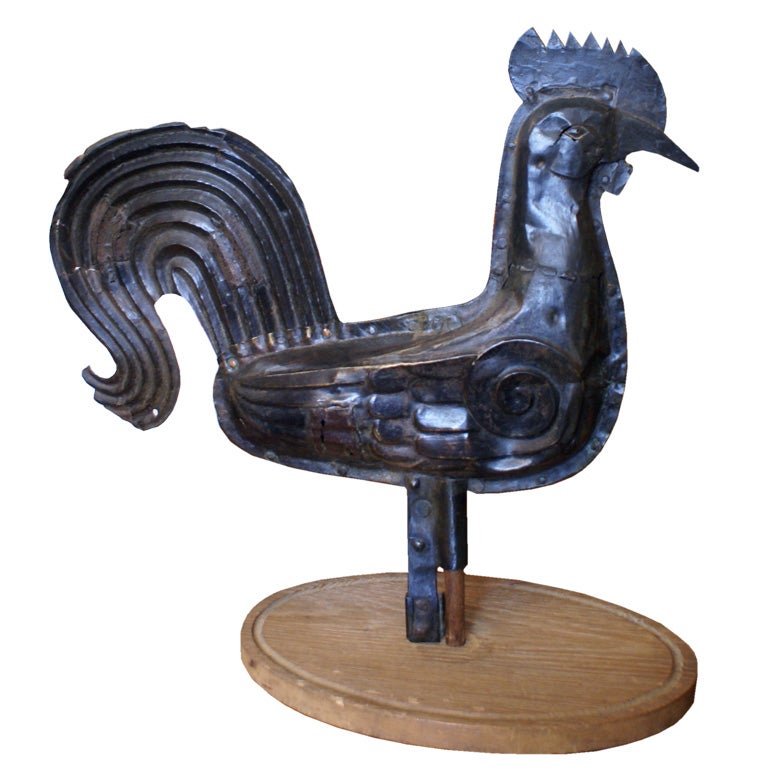 Rooster Copper Weathervane