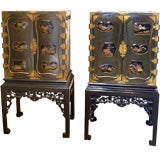 A Pair of Lacquered Cabinets