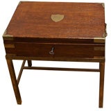 Antique Table Box on Later Stand