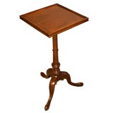 ANTIQUE MAHOGANY CANDLE STAND