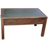 Antique Vitrine Coffee Table