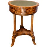 Flame Birch Gueridon / Table