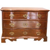 Small Baroque Oak Inlaid Chest Small Baroque Oak Inlaid Chest