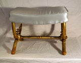 Gilt Wood Stool