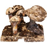 Antique Mushroom Sculpture