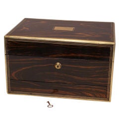 Great Calamander Wood Jewelry Box