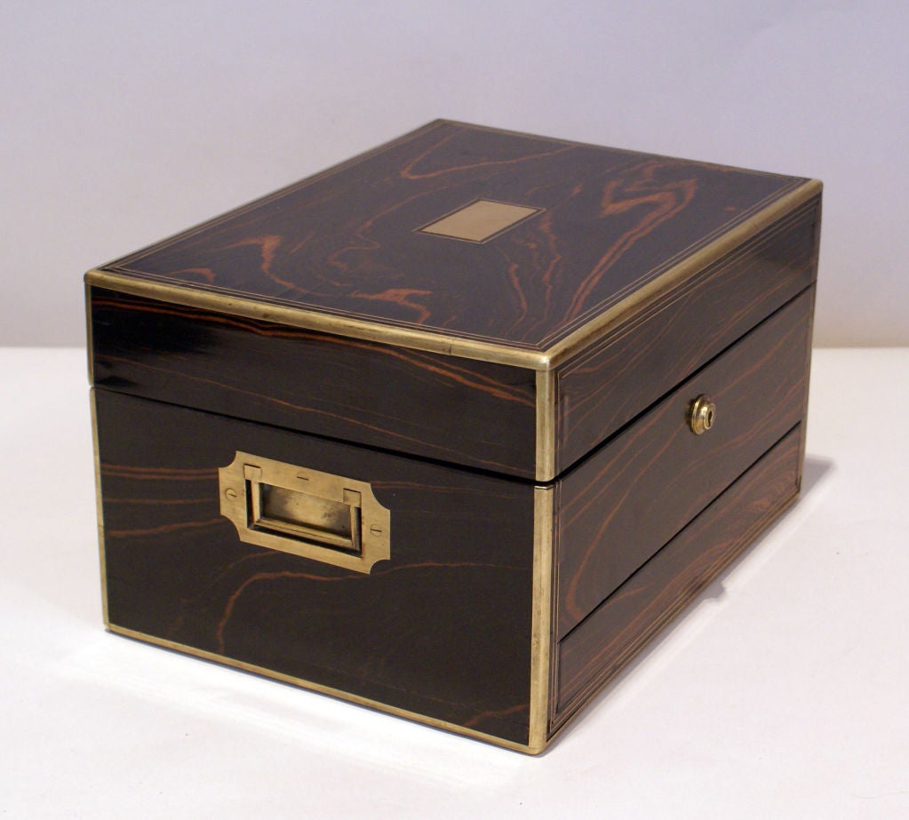 Great Calamander Wood Jewelry Box 2