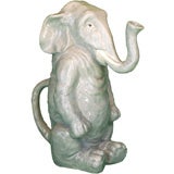 Majoiica Elephant Pitcher