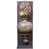 Antique Gilt Wood Fragment