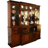 Secretary Breakfront Bookcase Secretary Breakfront Bookcase