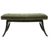 T.H. Robsjohn-Gibbings Saber Leg Ottoman