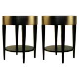 Pair of Barbara Barry Lamp Tables