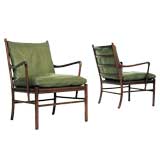 Pair of Ole Wanscher Colonial Arm Chairs