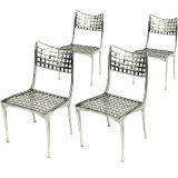 Dan Johnson Aluminium Side Chairs
