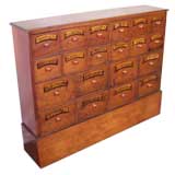 Antique English Apothecary Chest