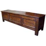 Antique French Chestnut Coffer