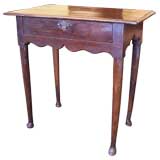 Pretty 17th Century  Oak Side Table