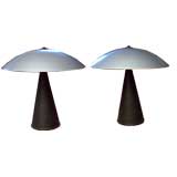 Modern Pair of Italian Lamps