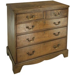 18th Century Small Elm Country Chest