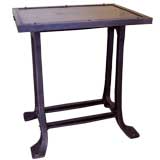 French Iron Tall Industrial Console French Iron Tall Industrial Console