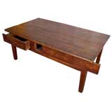 Antique French Cherry Coffee Table