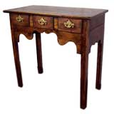 18th Century Fruitwood Country Lowboy