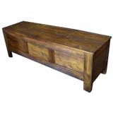 Antique French Pine Coffer