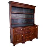 Antique Period Welsh Oak and Fruitwood Dresser