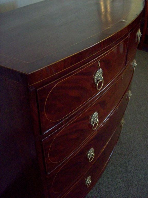 Regency Bowfront Chest of Drawers