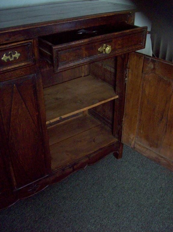 Large Antique French Oak Buffet In Good Condition In Port Chester, NY
