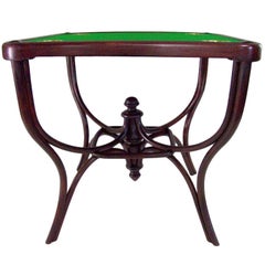 Extremely Unique Antique Thonet Game Table