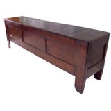 Antique French Chestnut Coffer