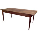 Antique French Country Oak Farm Table