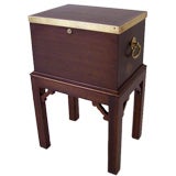 English Regency Brass-trimmed Box on Stand