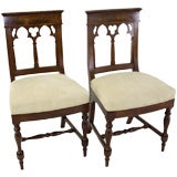 Pair of William IV Antique Side Chairs