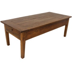 Antique French Cherry Coffee Table