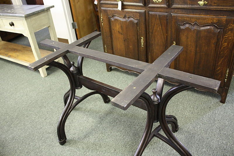 Vintage Thonet Bentwood Table Base 1