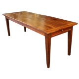 Beautiful Antique French Cherry Farm Table