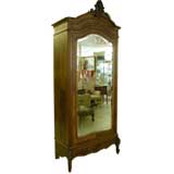 Antique Louis XV-Style French Armoire