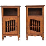 Vintage Pair of Side Tables from Brittany