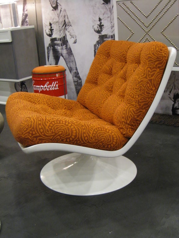 Pair of Geoffrey Harcourt(England) F978 Lounge Chairs , 1968<br />
Manufactured by Artifort, Early Examples