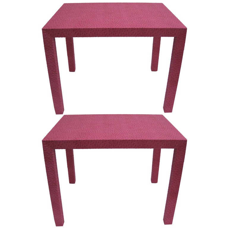 Pair of   Parson Side Tables
