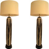 Pair of Upsala  Ekeby Ceramic Table Lamps