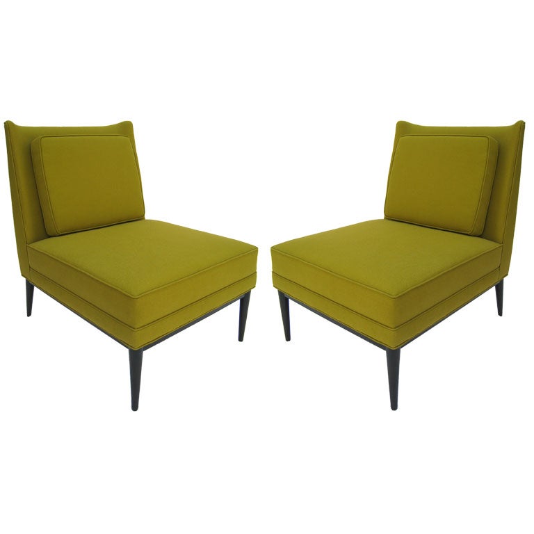 Pair of Paul McCobb Slipper  Chairs