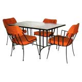 Paul Laszlo Table and 4 Chairs