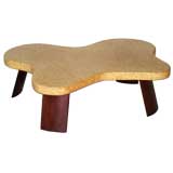 Paul Frankl Cork Top Biomorphic Coffee Table